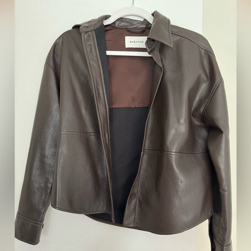 Aritzia Babaton Peli Hip Shirt Jacket - 2XS